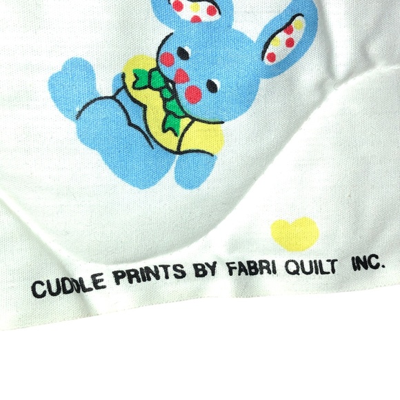 Vintage Classic Unfinished Reversible Baby Christmas Sewing Quilt Panels - Picture 6 of 10